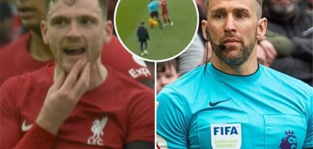 بعد الاعتداء على روبرتسون.. الحكم قسطنطين هاتزيداكيس يعود لمباريات الدوري الإنجليزي