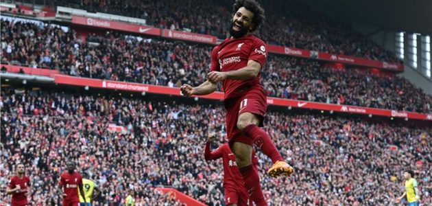 جماهير ليفربول عن محمد صلاح بعد إنجازه الجديد أمام نوتينجهام: الظاهرة والأعظم على الإطلاق