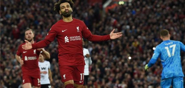 ردود أفعال جماهير ليفربول بعد تألق محمد صلاح أمام فولهام في الدوري الإنجليزي